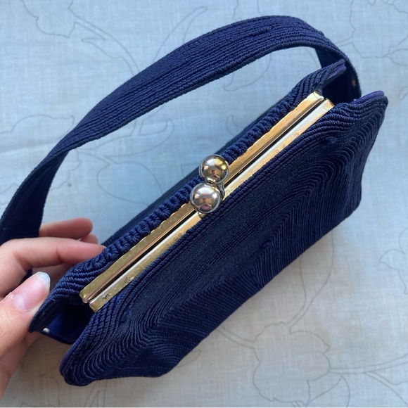 Vintage 1940s Telephone Cord Hand Bag ☎️ - Picture 5 of 9